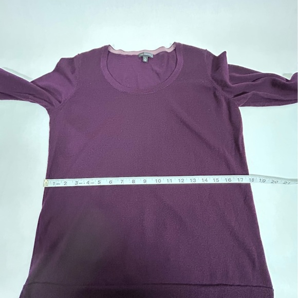 The Limited Lightweight Wool Blend Purple Sweater - Picture 8 of 10